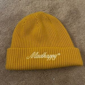 Madhappy yellow beanie